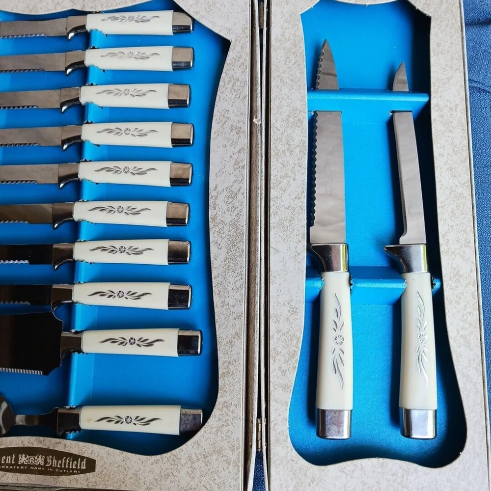 Sheffield English Stainless Steel 19 Piece Cutlery Set